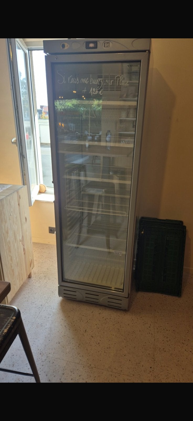 Frigo vitré commercial, Electroménager, Enlèvement, Utilisé