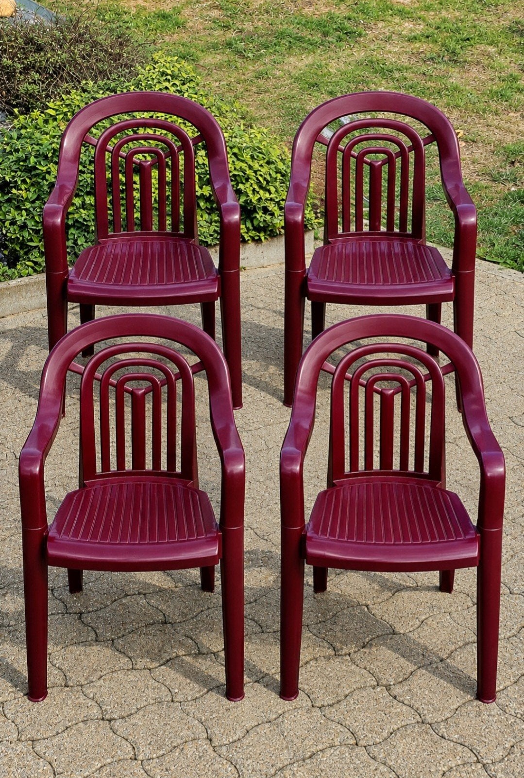 4 CHAISES DE JARDIN HARTMAN  

 Si vous êtes inté, Jardin & Terrasse, Enlèvement