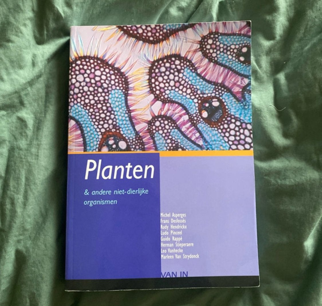 Boek planten en niet dierlijke organisme, Boeken, Verzenden, Zo goed als nieuw