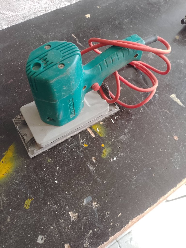 Vlakschuurmachine, Ophalen, Gebruikt, Minder dan 600 watt, Vlakschuurmachine