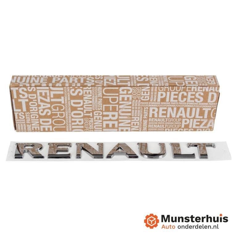 Embleem Renault Trafic bestel ('20-'23) 848901118R, Renault, Nieuw, Ophalen of Verzenden, Renault