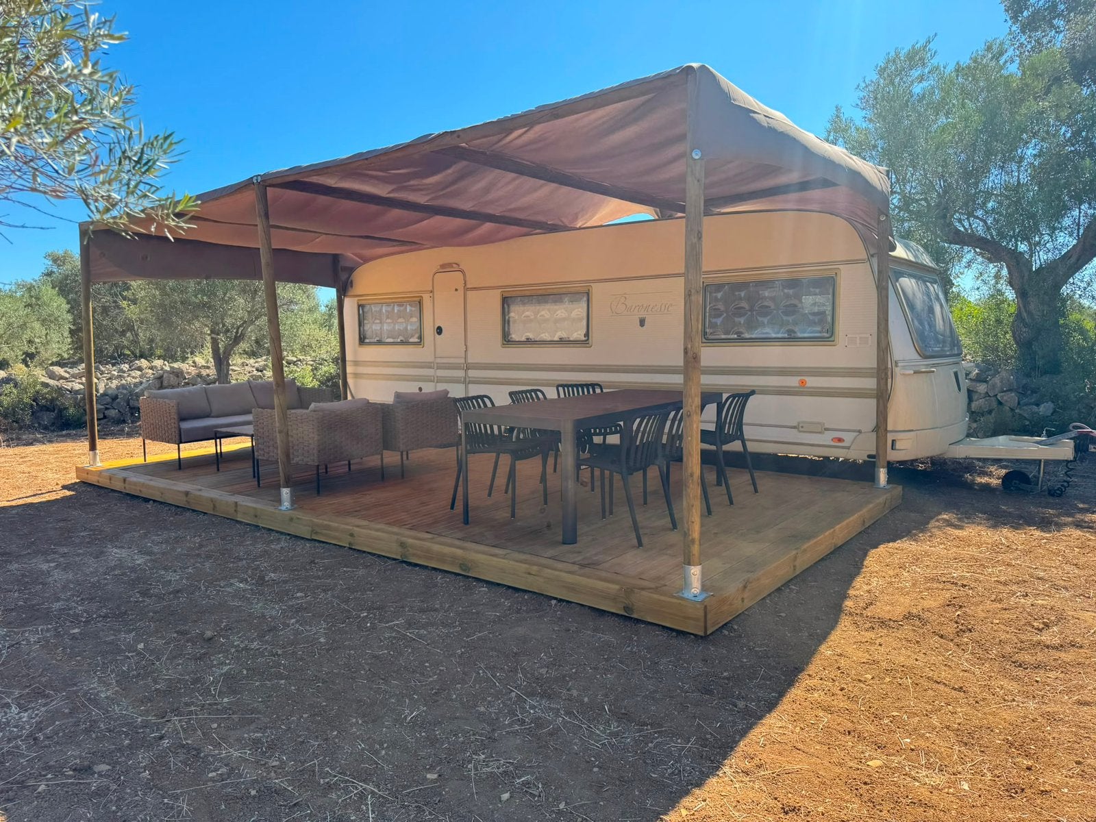 Camping privé en Algarve, Animaux domestiques acceptés, Algarve, Montagnes ou collines, Campagne