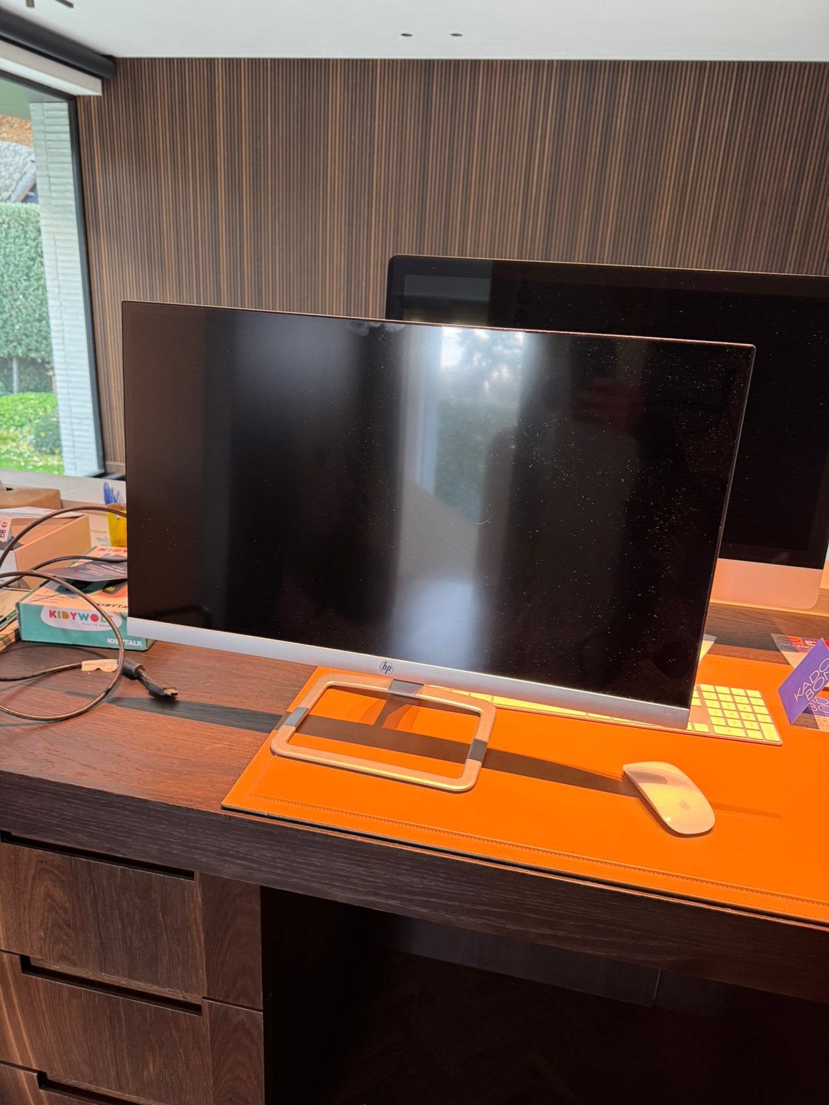 Monitor HP 27es 27 inch, Ophalen, Zo goed als nieuw