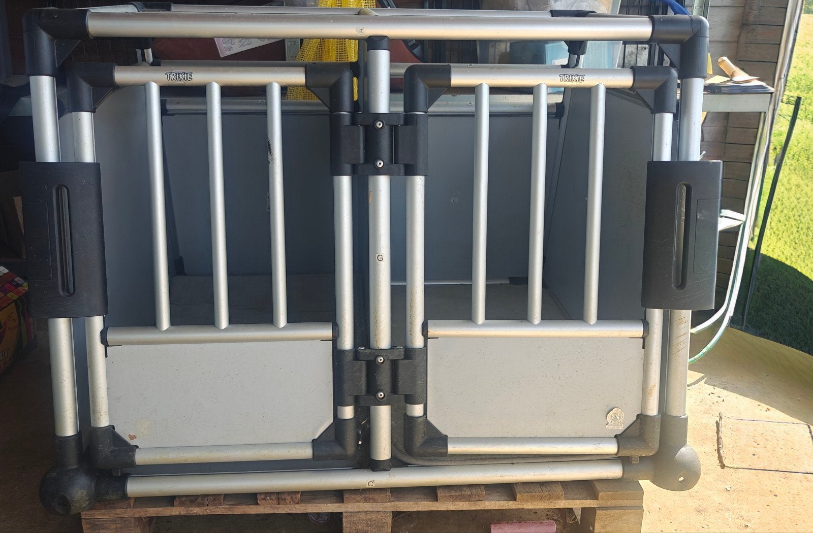 Trixie Honden transportmand transportbench, Ophalen, Zo goed als nieuw