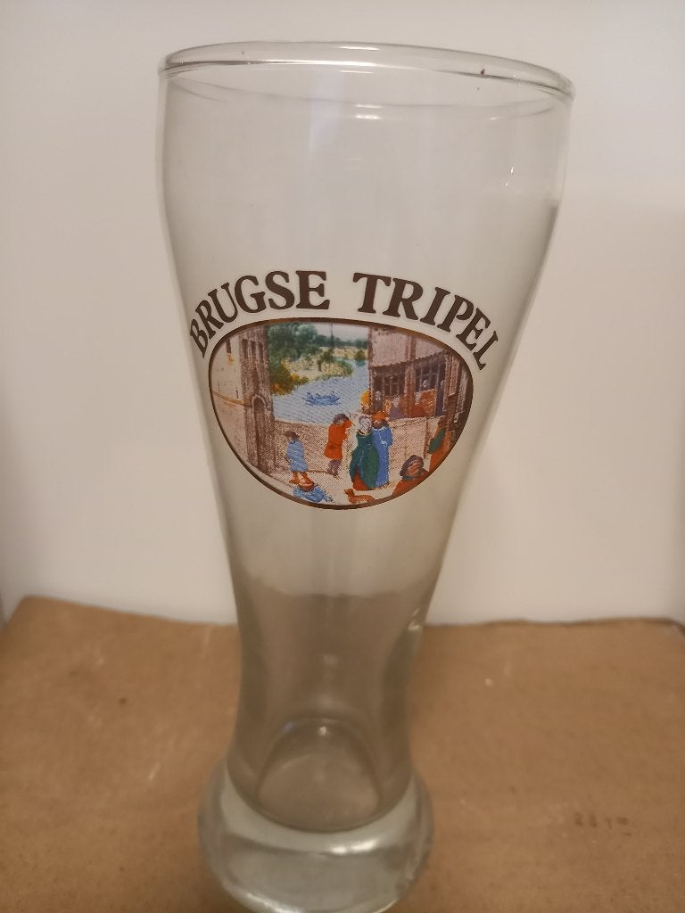 Verre Brugs Tripple, Collections, Marques de bière, Enlèvement ou Envoi, Comme neuf, Verre ou Verres, Autres marques