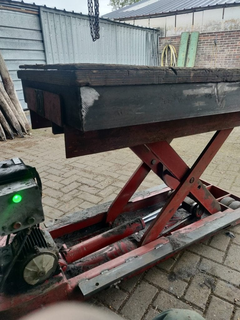 Verrijdbare Hydraulische heftafel, Auto diversen, Ophalen, Gebruikt