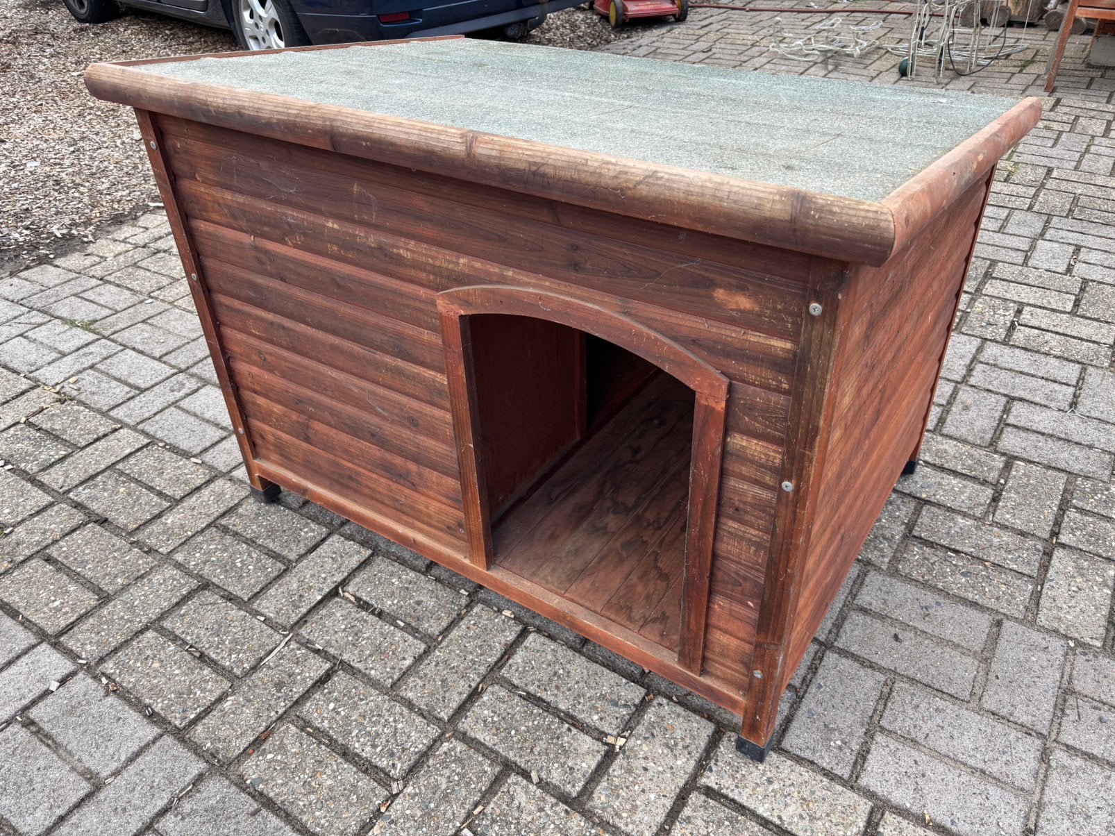 Hondenhok, Animaux & Accessoires, Maisons pour chiens, Enlèvement, Comme neuf, Niche à chien