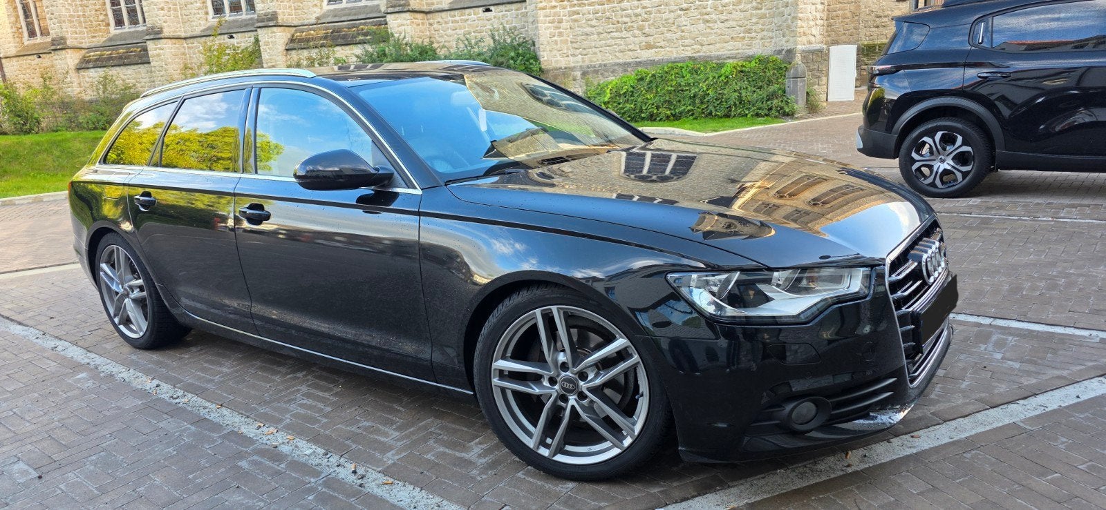 Audi A6 Avant 2.0 TDI 120KW/2013/ 161.000 km/Cuir, Cuir, Euro 5, Noir, Particulier