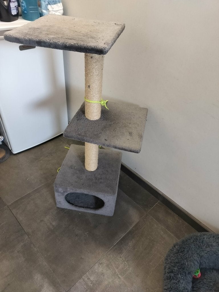 Arbre à chat, Animaux & Accessoires, Enlèvement, Comme neuf, Pièces de meubles à gratter