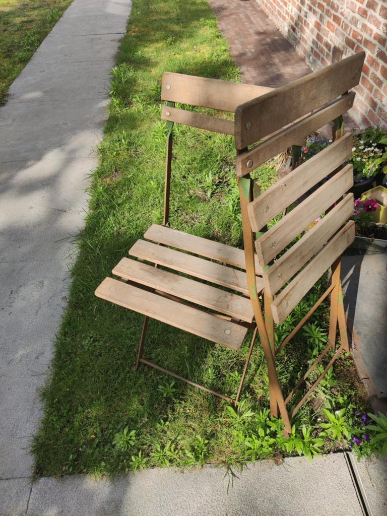 Bistro stoelen, mooi oud, Antiek en Kunst, Ophalen