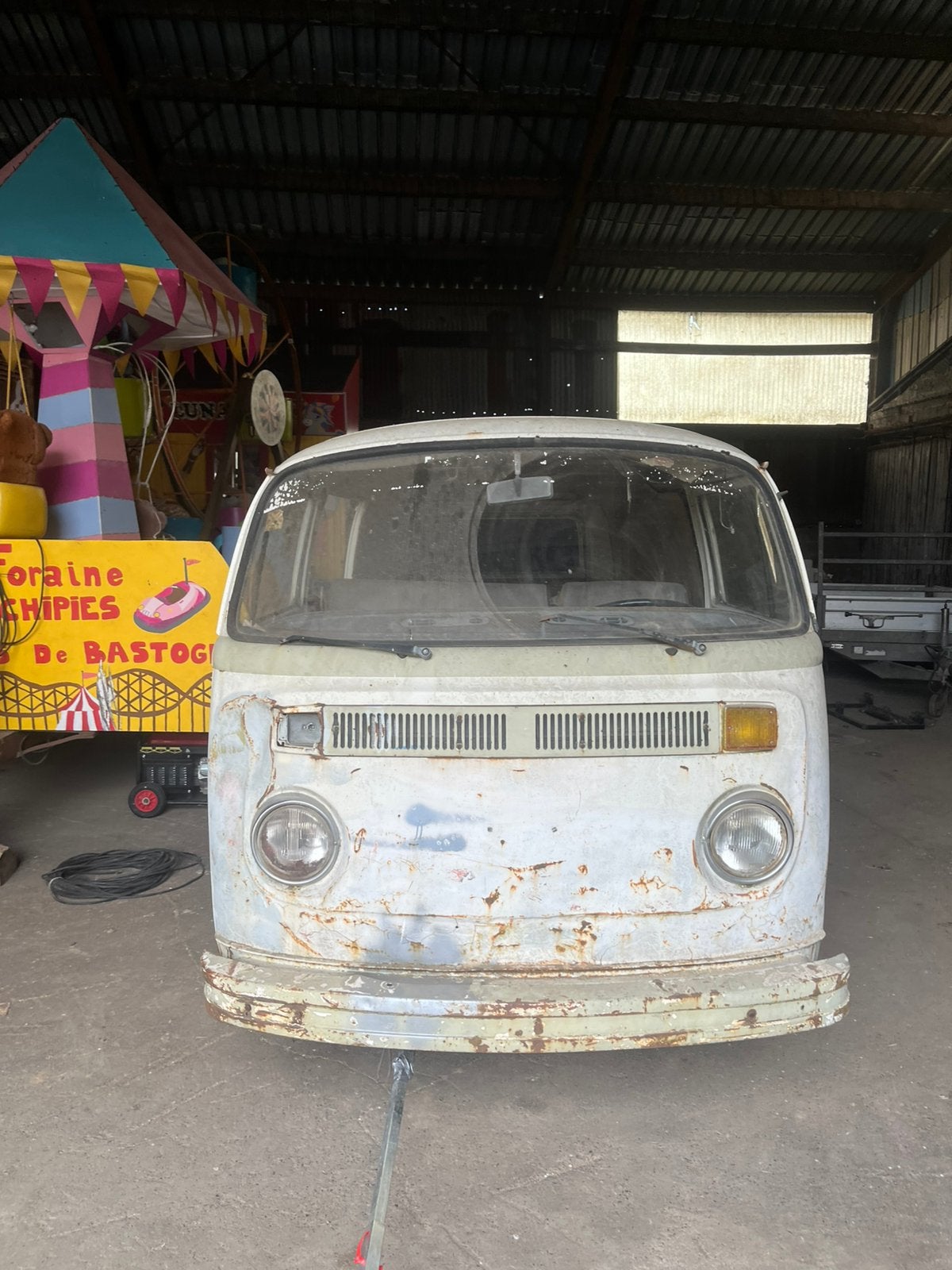 Vw T2 panel grec de 76, Ophalen, Gebruikt, Volkswagen