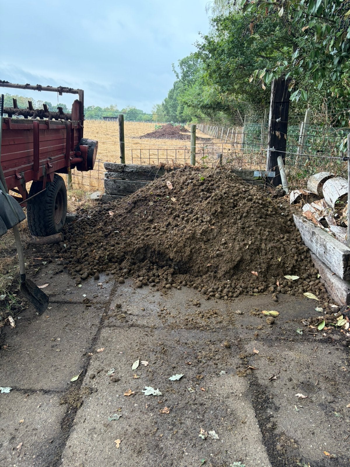 GRATIS Paardenmest, Ophalen