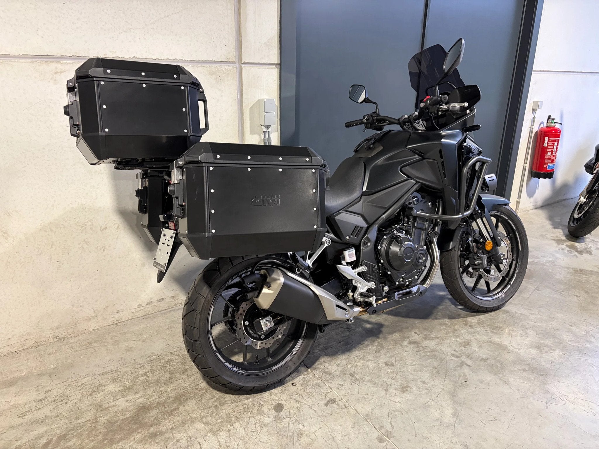 Honda NX500 leuke alleskunner bomvol opties, Motos, Entreprise, 12 à 35 kW, Autre, 500 cm³