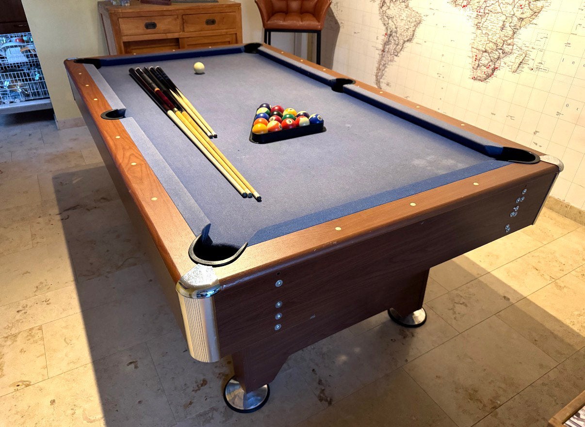 Pool, Sports & Fitness, Billards & Billards américains, Enlèvement, Utilisé, Table de billard