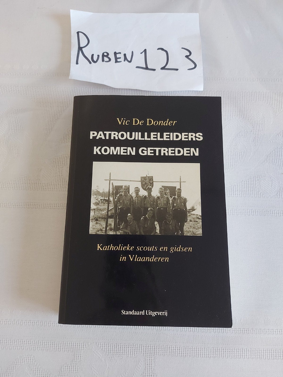 Patrouilleleiders komen getreden scouts en gidsen Vlaanderen, Enlèvement ou Envoi, Donder