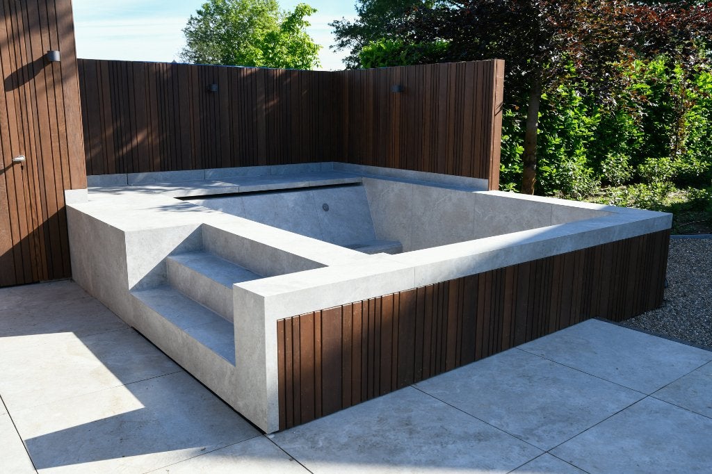 Terras Tegels Dolomia Grey 900x900x20mm voorraad, Nieuw, Ophalen of Verzenden, Terrastegels, Natuursteen