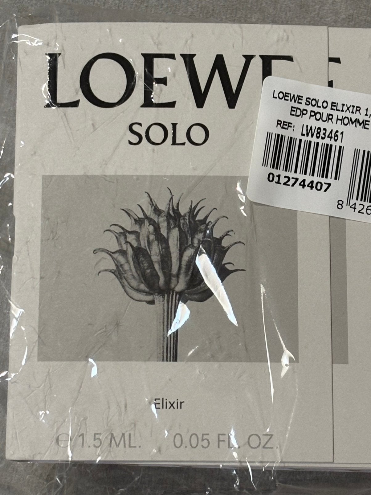 Loewe Solo Elixir parfum homme 36 ml in totaal, Enlèvement ou Envoi, Neuf