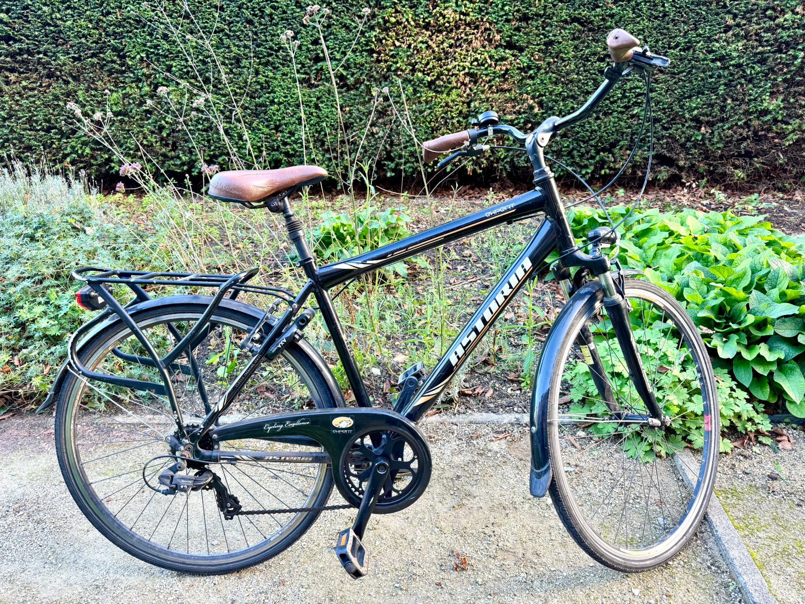 Herenfiets, Ophalen, Zo goed als nieuw, Vering