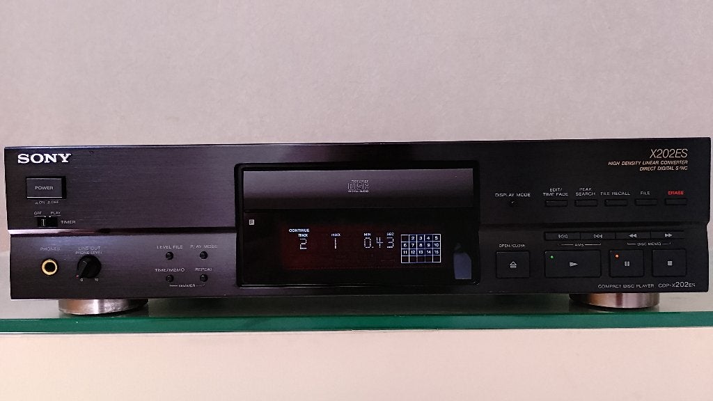 Lecteur CD Sony X202 ES « TOP » + 3 CD Soul et R&B., Enlèvement ou Envoi, Sony