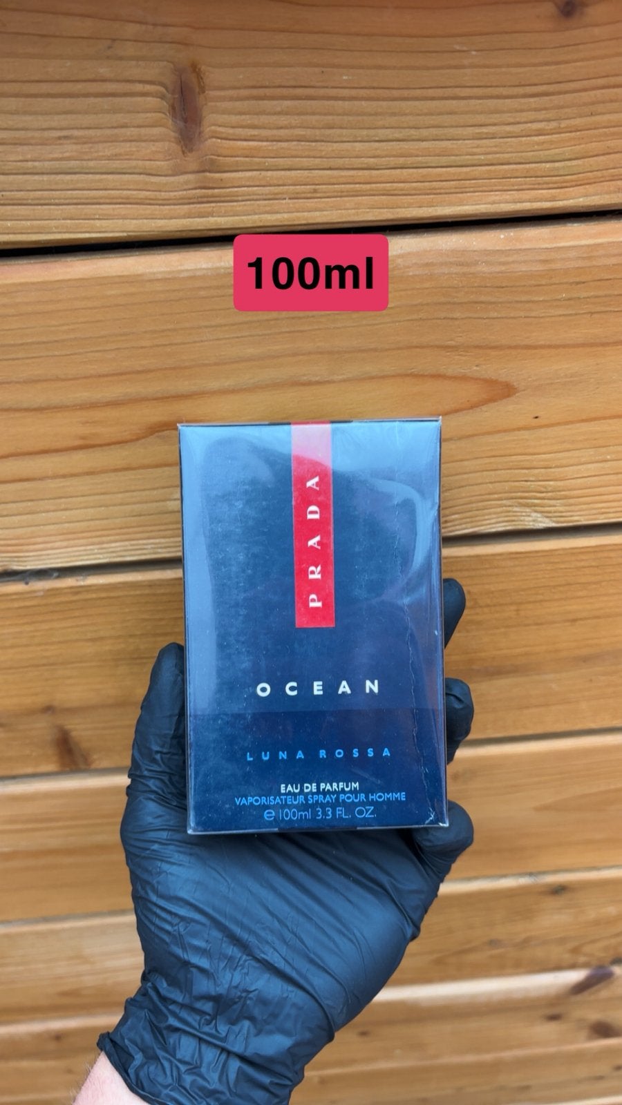 Prada Parfum - Ocean Luna Rossa - 100ml, Handtassen en Accessoires, Uiterlijk | Parfum, Ophalen of Verzenden, Nieuw