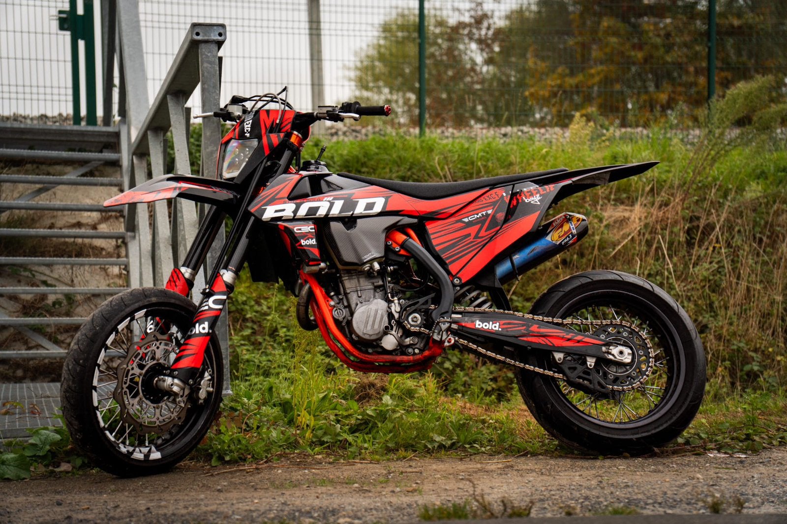 KTM EXC-F 500 Supermoto, Ophalen, Zo goed als nieuw