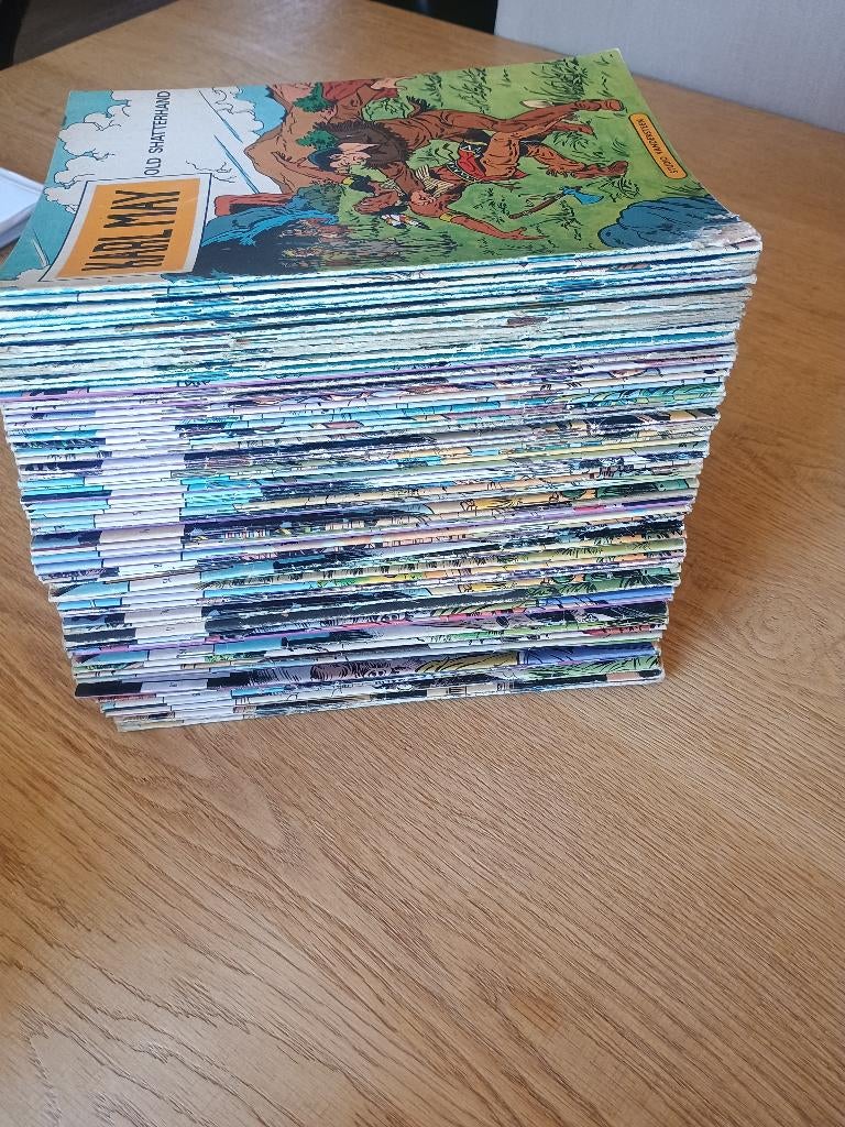Karl May strips te koop, Boeken, Meerdere stripboeken, Ophalen, Zo goed als nieuw