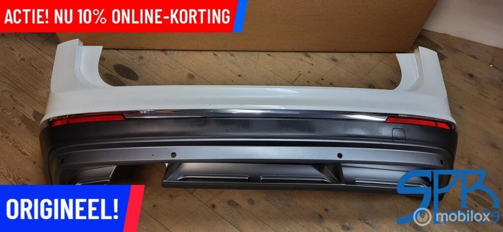 VW TIGUAN 5NA LOK1 ACHTERBUMPER Highline CHROOM 5NA807521B, Gebruikt, Volkswagen, Ophalen of Verzenden, Volkswagen