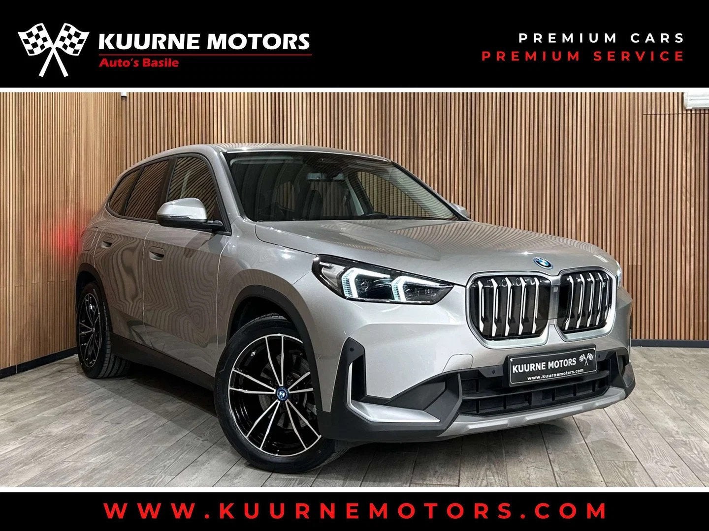 BMW iX1 xDrive30 Alu19"/Led/Cam/Gps/Leder/Keyless/Bt *1j gar, Auto's, Automaat, Gebruikt, 1 kg, Leder