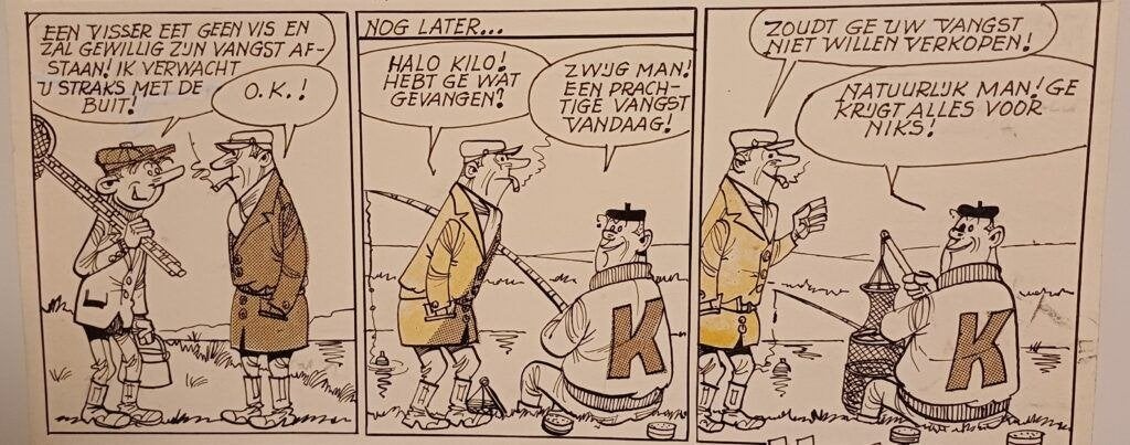 Originele tekenplaat van Thomas Pips, Ophalen of Verzenden