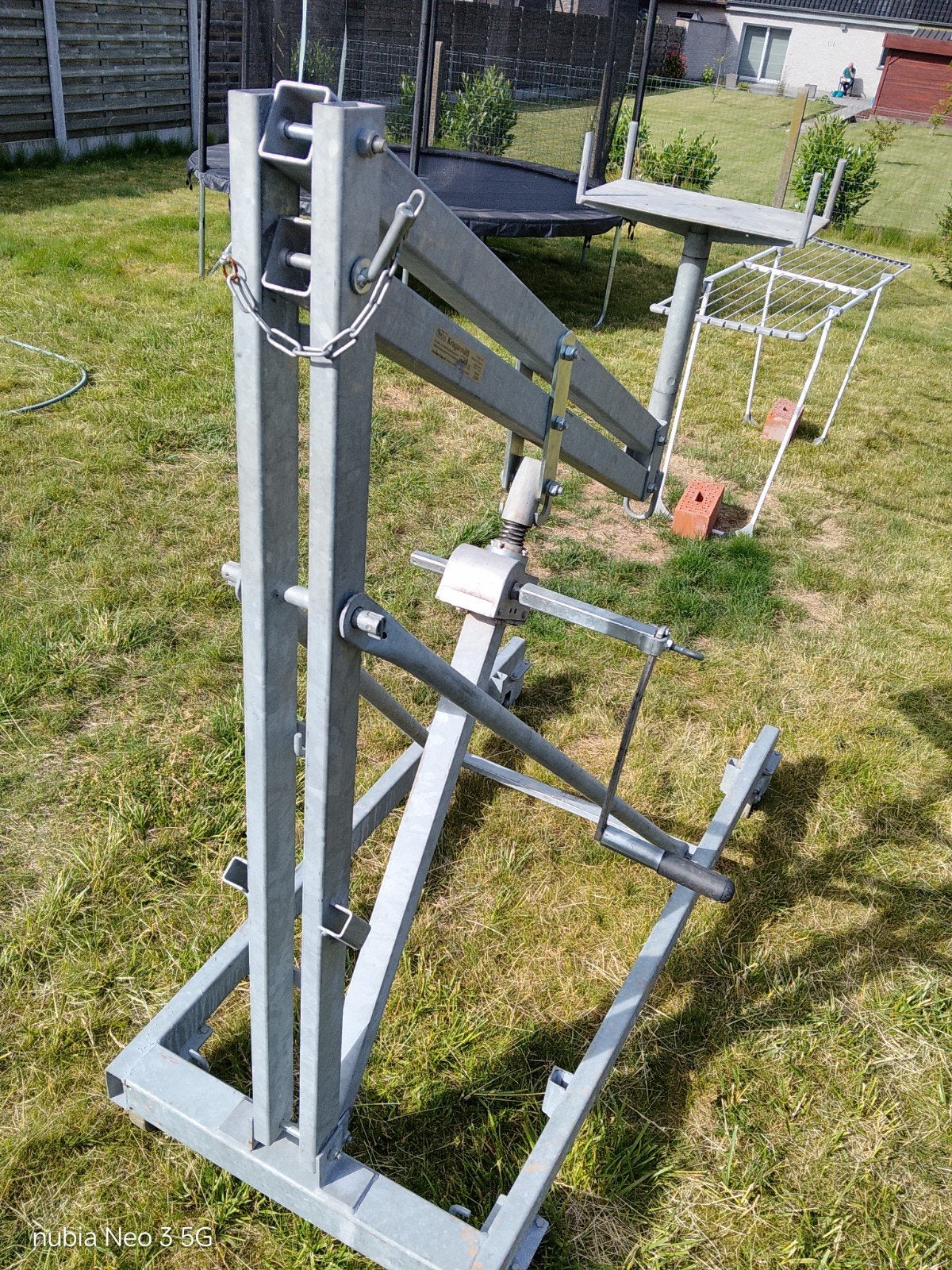 Professionele balkenlift te koop., Doe-het-zelf en Bouw, Ophalen