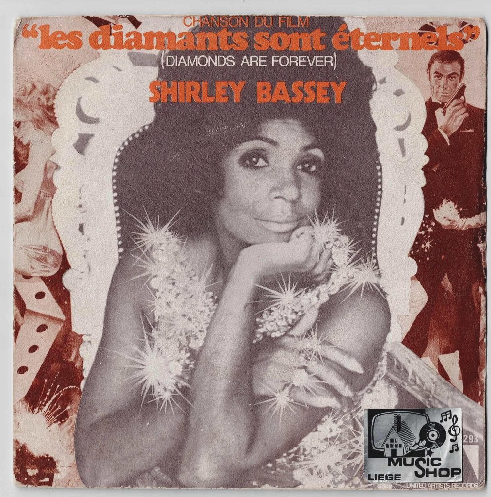Shirley Bassey - Les diamants sont éternels BO du film, CD & DVD, Enlèvement ou Envoi, 7 inch, Utilisé, Musique de films et Bande son