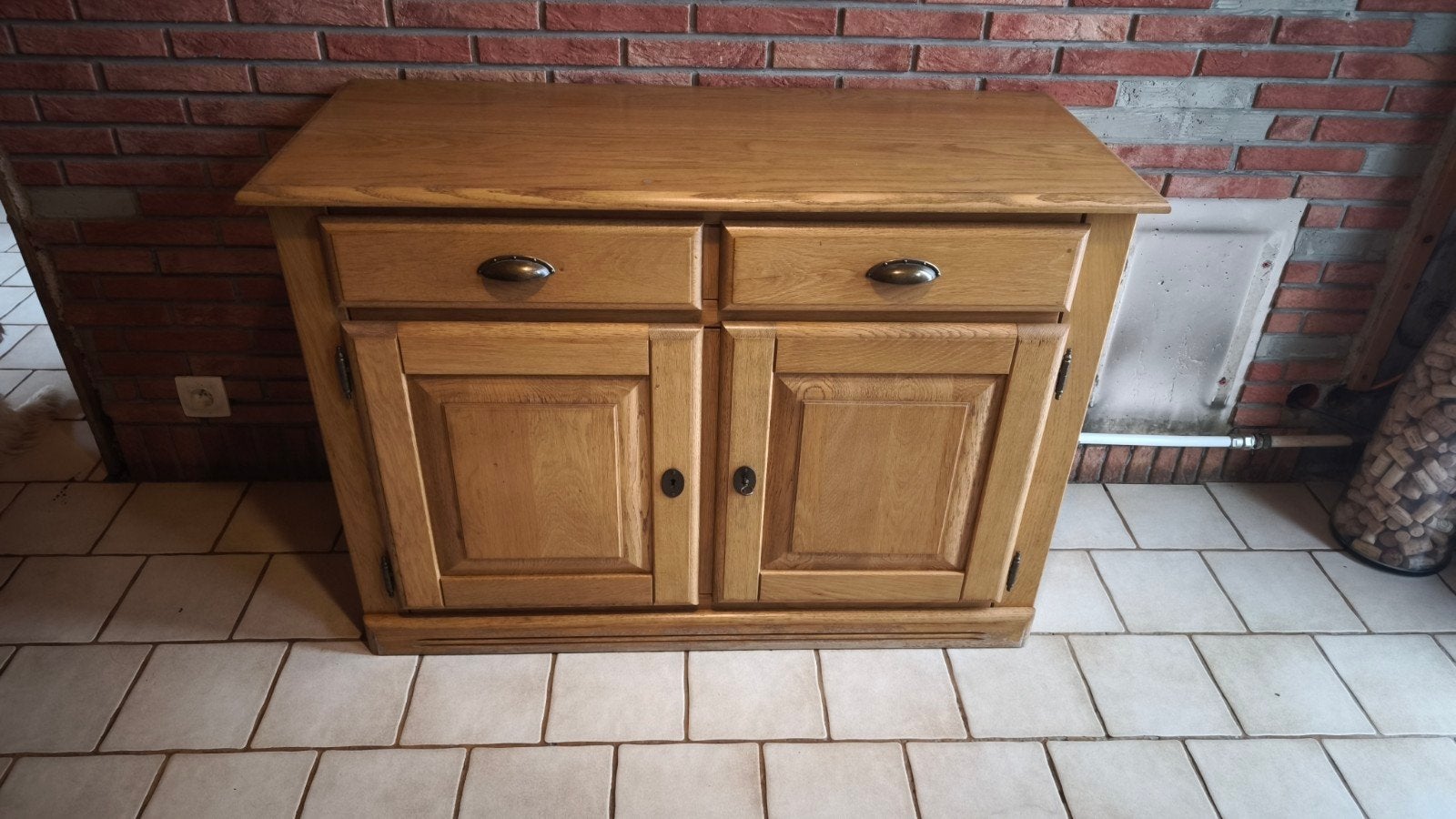 Meuble à restaurer
Longueur 1m08 largeur 4
Usé sur les p, Maison & Meubles, Enlèvement, Utilisé