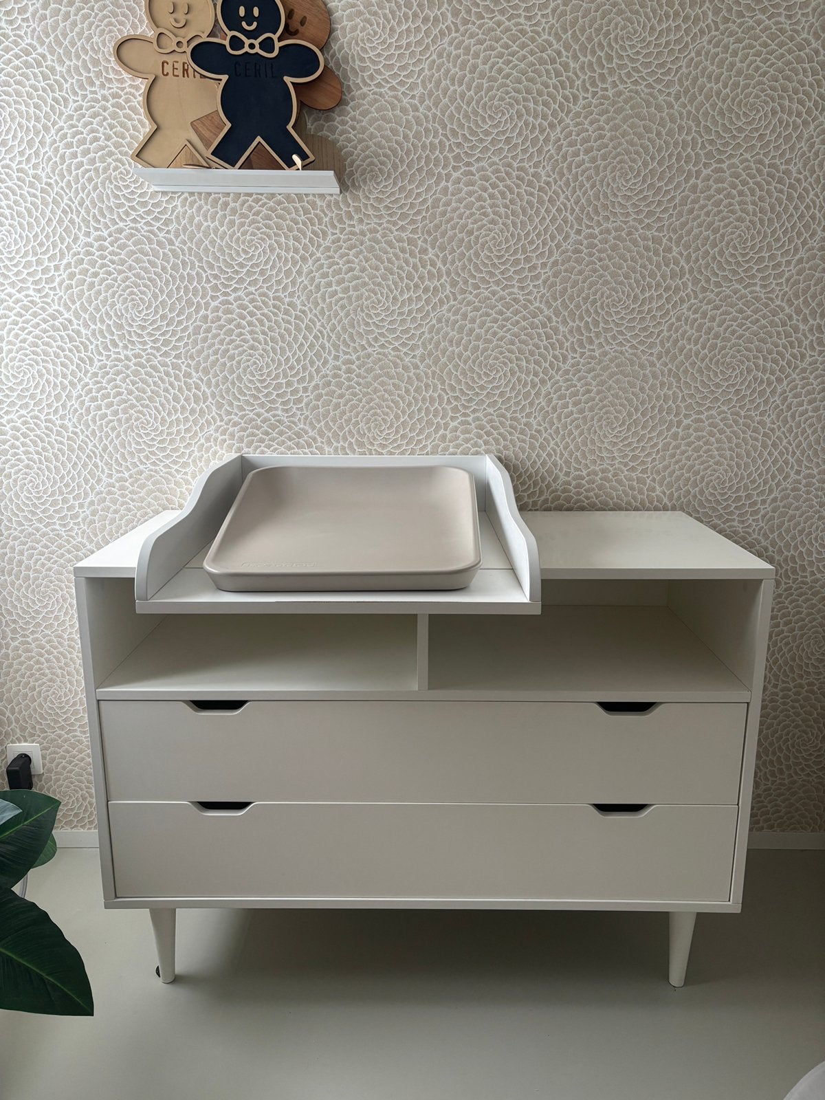 Prachtige vintage baby-/kindercommode Kennedy – Woodwork, Enfants & Bébés, Enlèvement, Comme neuf, Commode