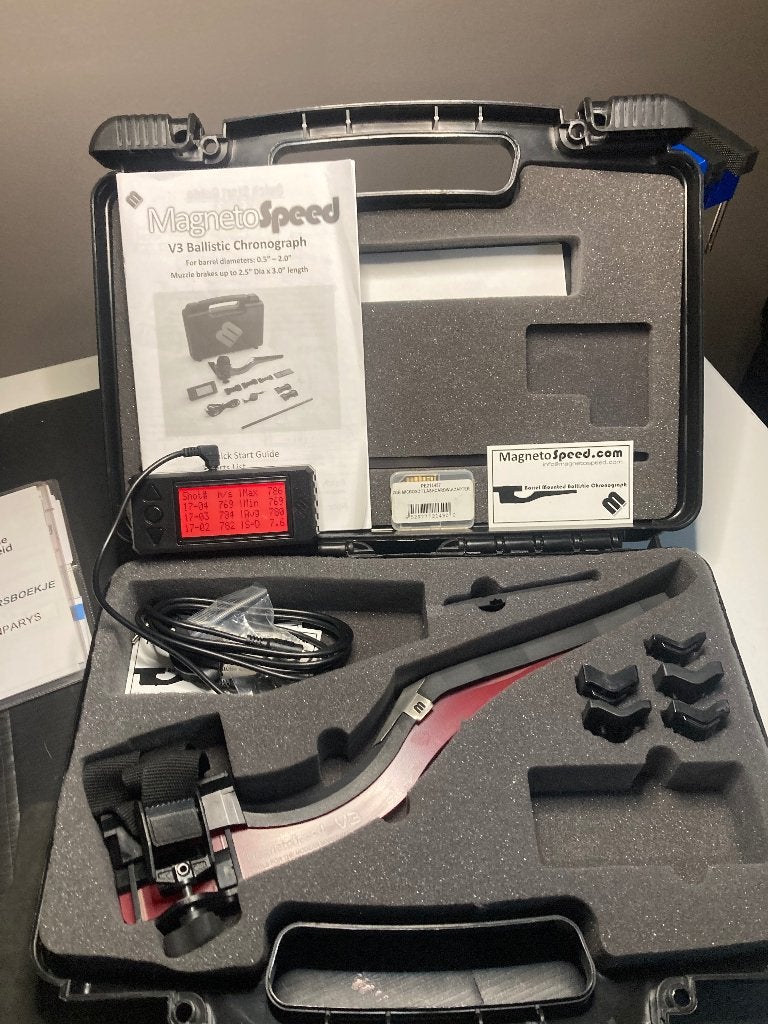 Magnetospeed V3 chronograaf, Sport en Fitness, Schietsport-accessoires, Verzenden, Zo goed als nieuw