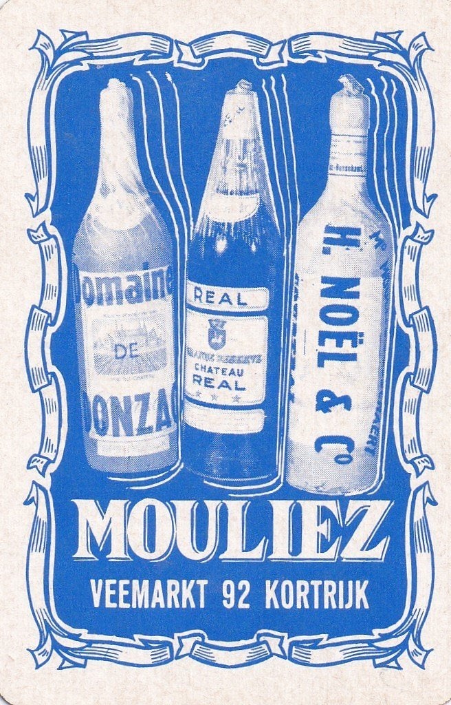 L 1 / S K MOULIEZ KORTRIJK, Verzamelen, Ophalen of Verzenden, Nieuw, Speelkaart(en)