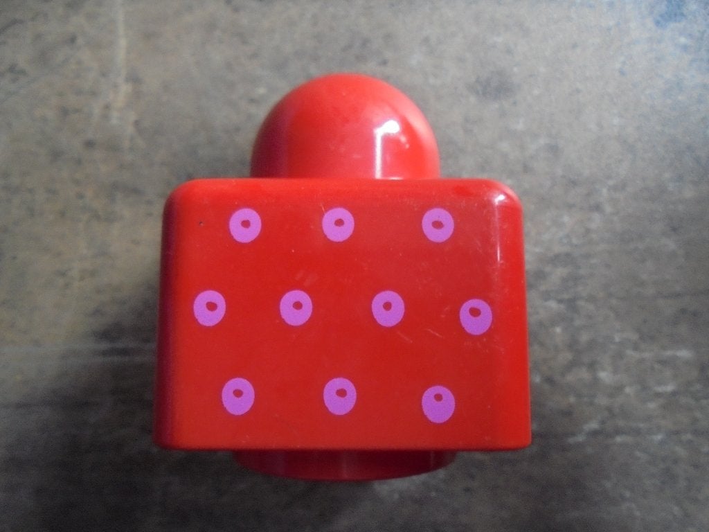 Lego Primo Brick 1x1 with Print (zie foto's), Enfants & Bébés, Enlèvement ou Envoi, Utilisé, Briques en vrac, Lego Primo