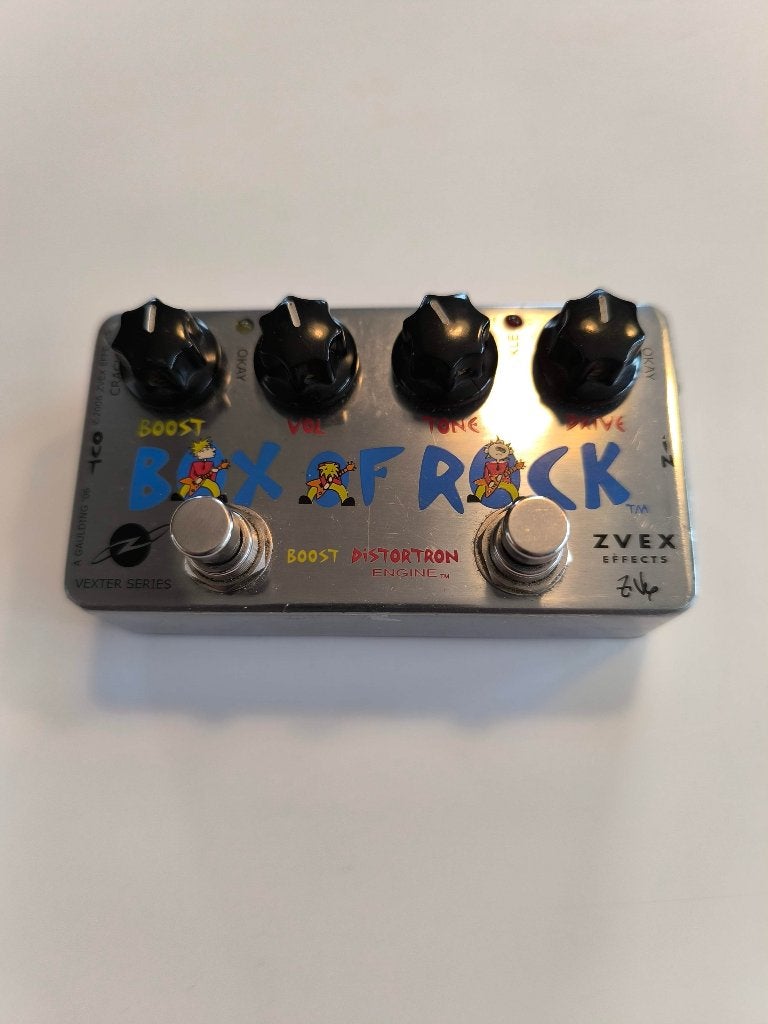 ZVEX Box of Rock, Enlèvement ou Envoi, Comme neuf, Distortion, Overdrive ou Fuzz