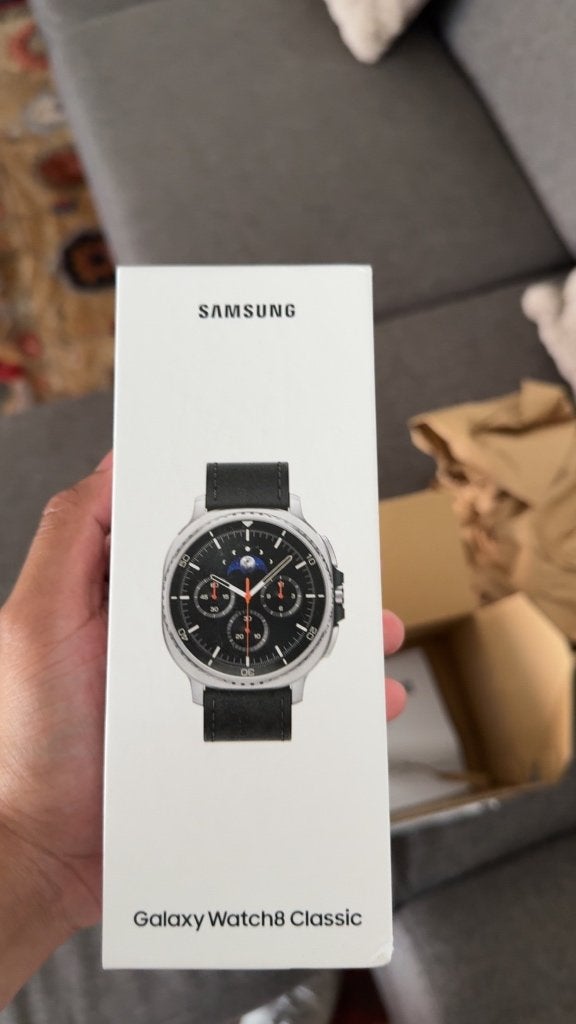 Samsung Galaxy Watch8 Classic 46mm - Zwart, Neuf, Étanche, Enlèvement, Samsung galaxy watch 8 classic