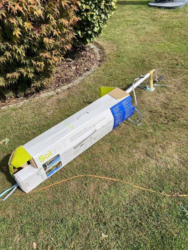 Oprolsysteem van Solaris afdekzeil zwembad, Enlèvement