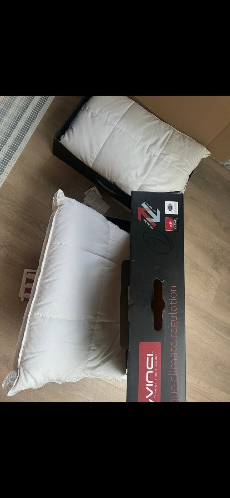 Hoofdkussen vinci classic maat 40x60, Huis en Inrichting, Ophalen, Zo goed als nieuw, Overige merken, Kussen