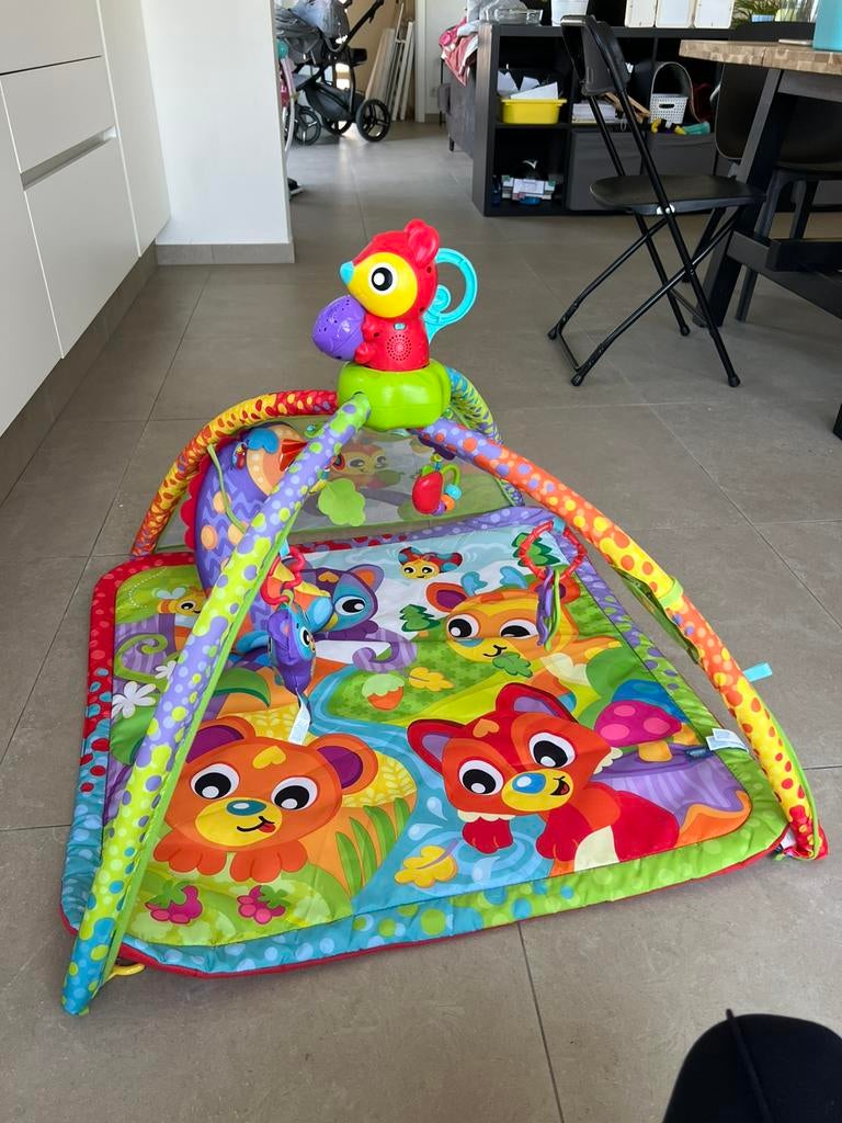 Playgro 4 in 1 Woodlands Muziek & Projector Speelkleed, Kinderen en Baby's, Ophalen, Zo goed als nieuw