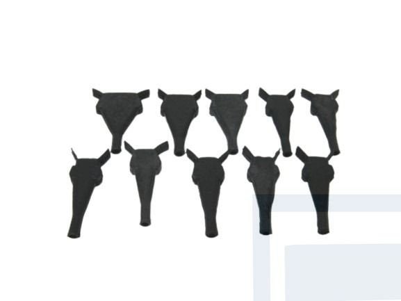 Volvo Rubber hoes injector (set 7x2 1x3 2x4 polig) P1800E+ES, Ophalen of Verzenden, Nieuw, Volvo