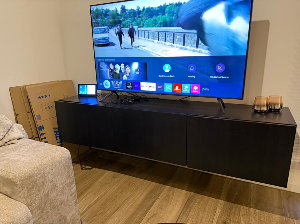 Tv meubel ikea besta, Ophalen, Zo goed als nieuw