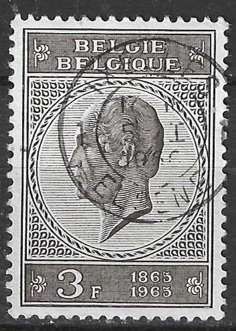 Belgique 1965 - Yvert/OBP 1349 - Roi Léopold I (ST), Timbres & Monnaies, Timbres | Europe | Belgique, Affranchi, Maison royale