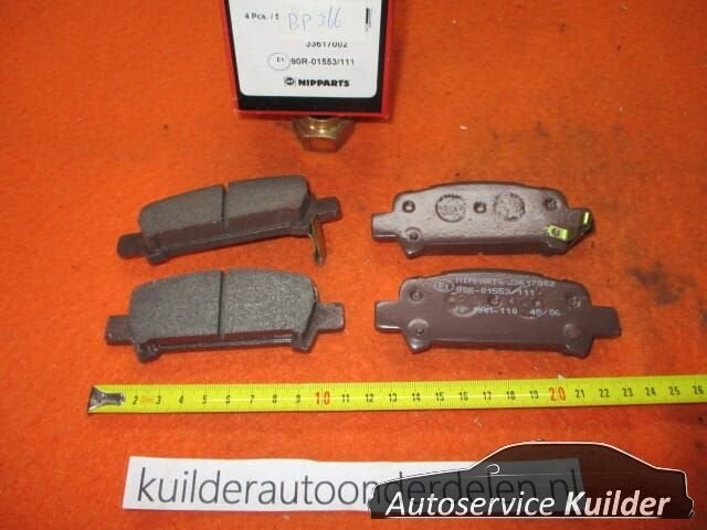 Remblokken achter subaru Forester Legacy Impreza Outback Nip, Auto-onderdelen, Subaru, -, -, Nieuw