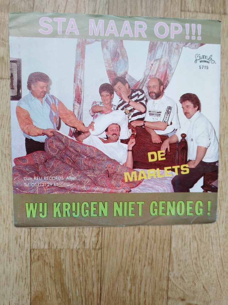 DE MARLETS: "Sta maar op!!!" - Vlaamse Topper!, Fotohoes, Ophalen of Verzenden