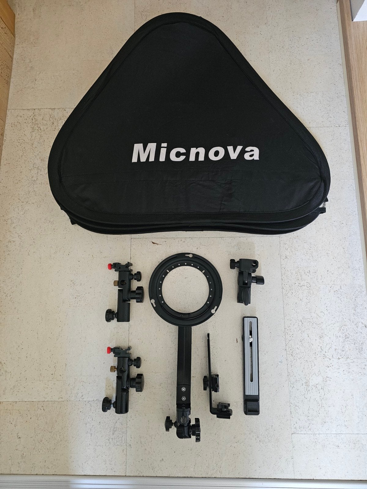 Kit d'accessoires photo + boîte à lumière 60, Enlèvement ou Envoi, Utilisé