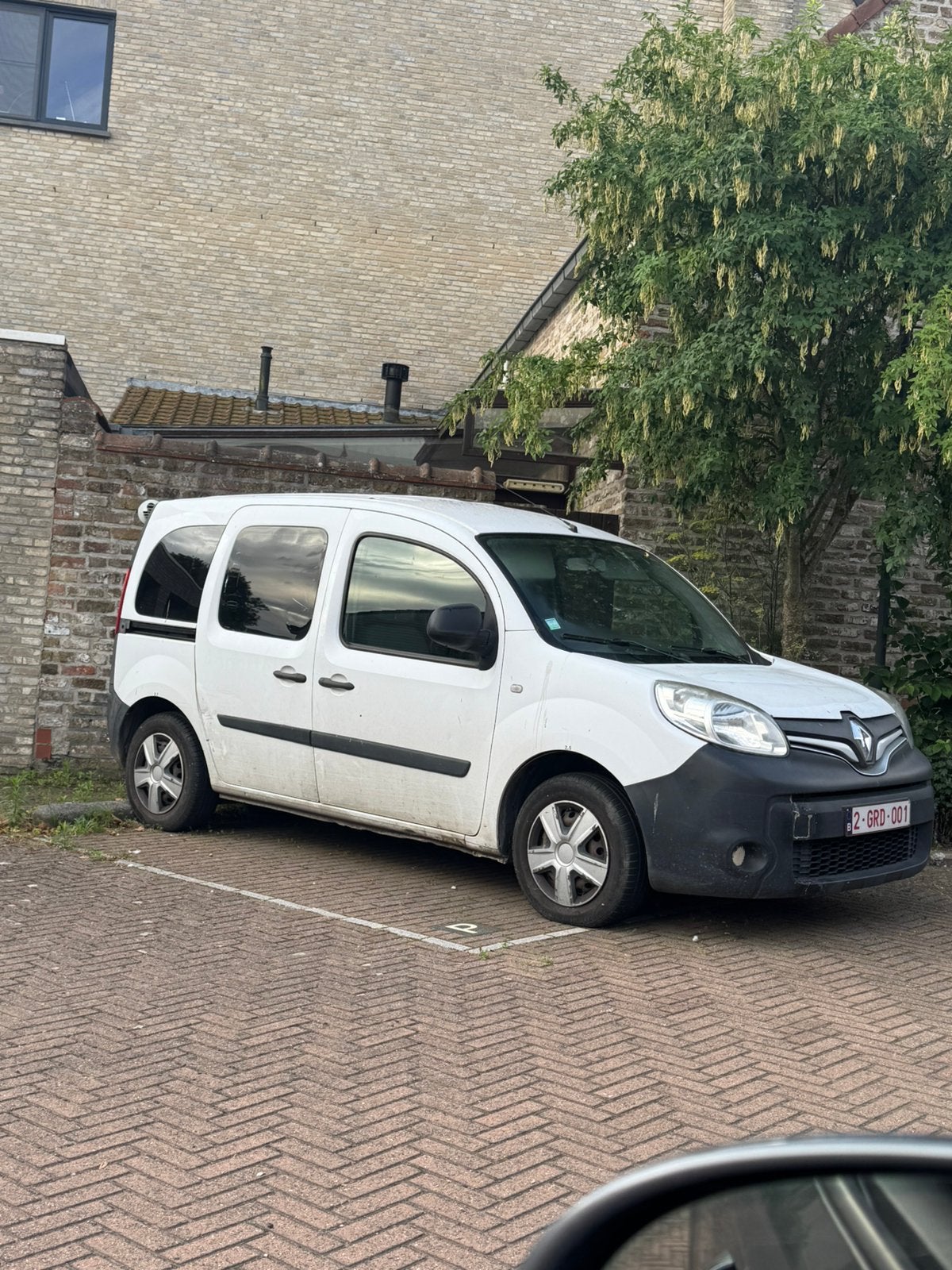 Renault kangoo 2015 euro 5 diesel, Auto's, Euro 5, 4 cilinders, Wit, Bedrijf