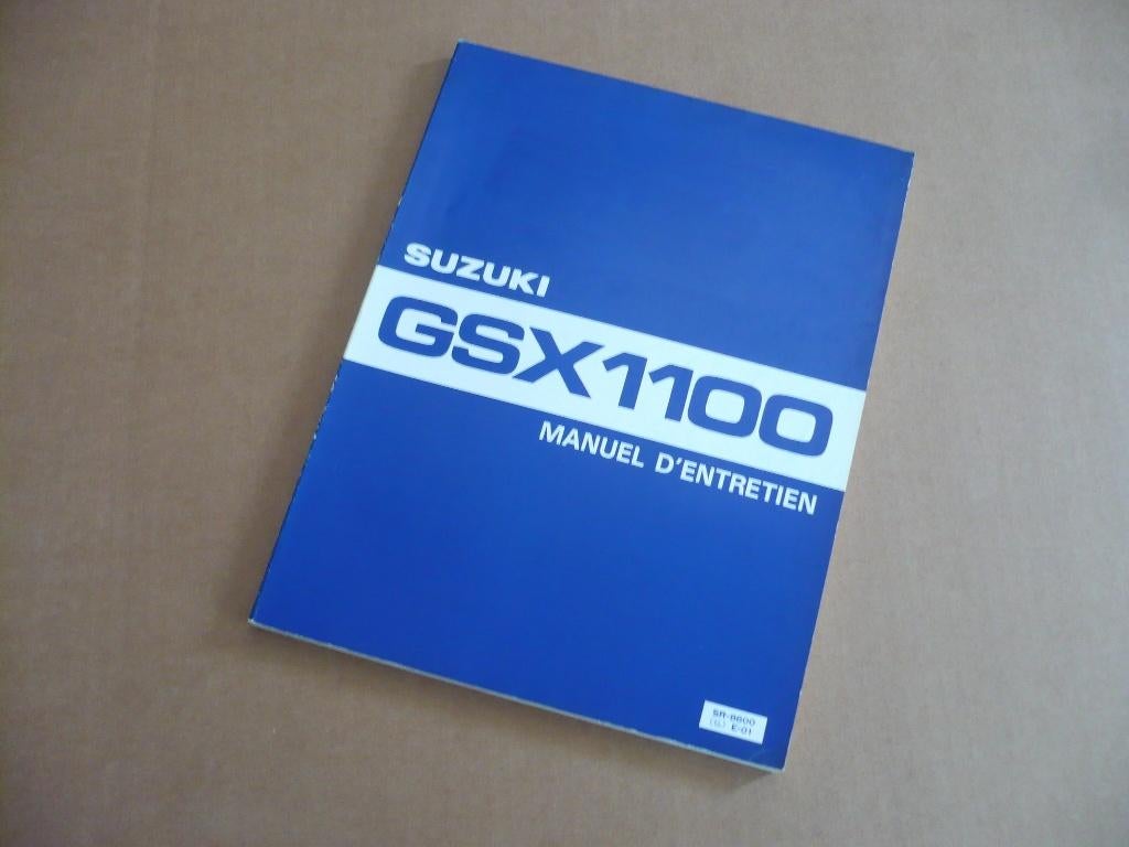 Manuel d'atelier Suzuki GSX 1100 E (80-83), Enlèvement ou Envoi, Suzuki