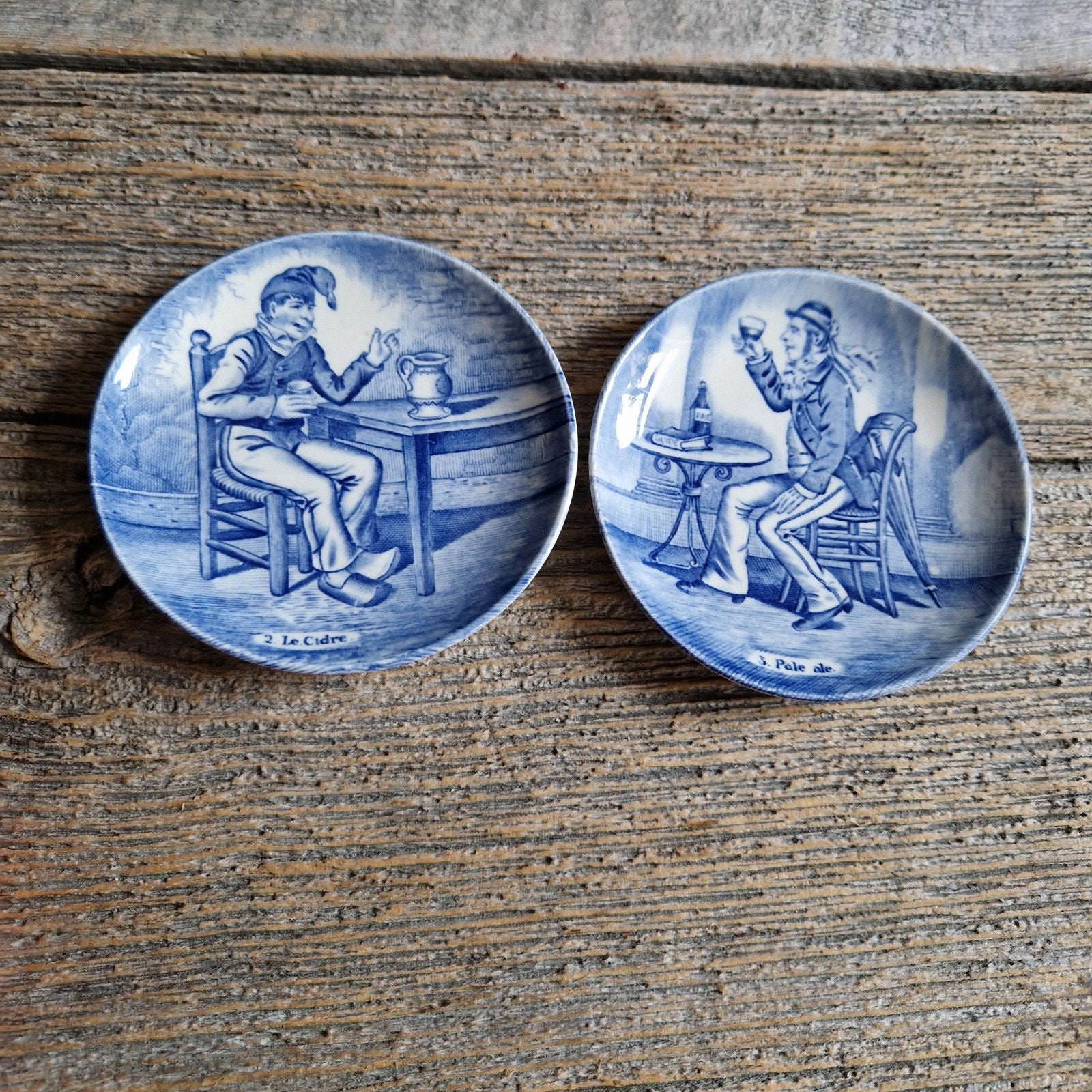 2 kleine bistrobekers van Boch, Ophalen of Verzenden